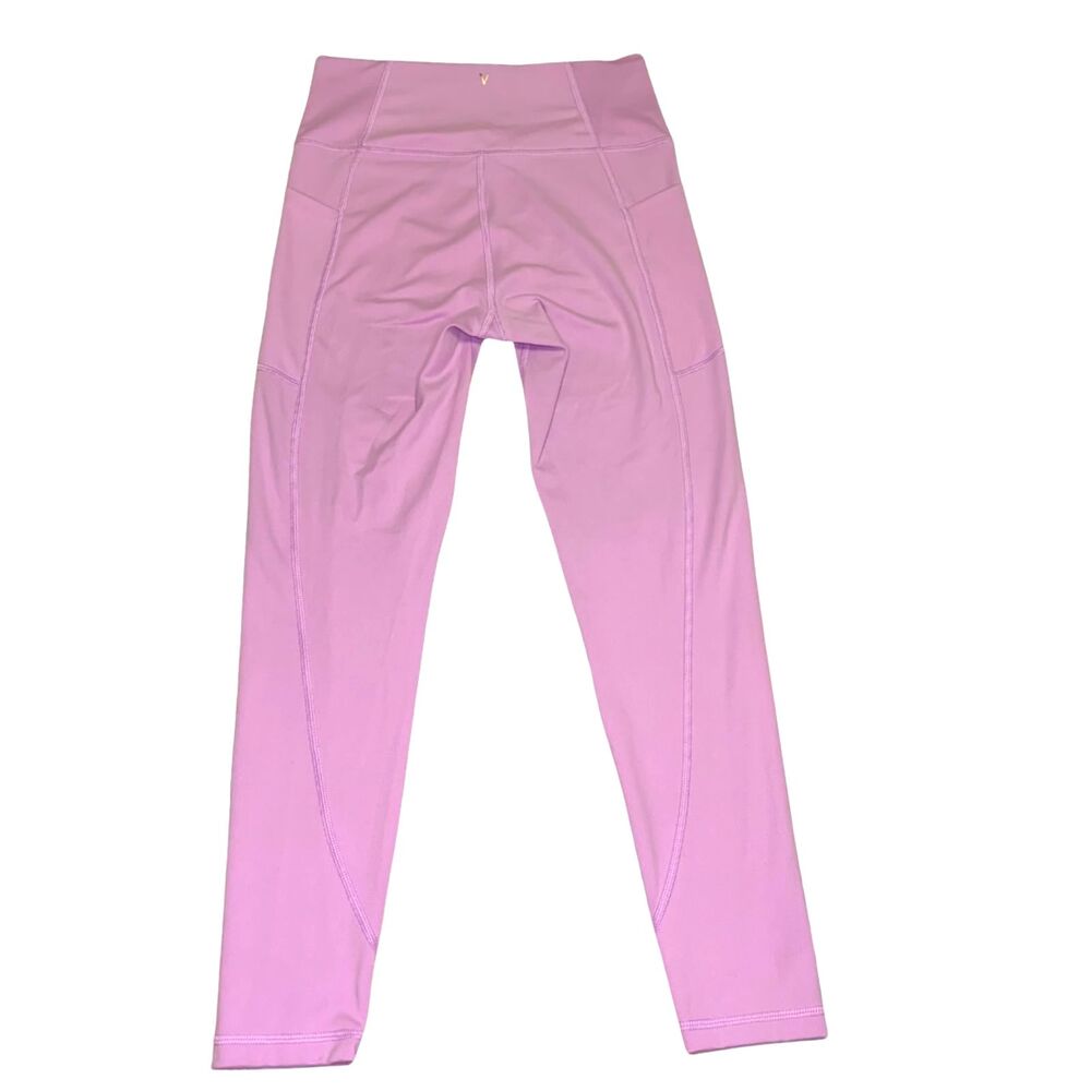 Victoria's Secret Pink/Lilac work out leggings with side pockets Size 6 - Picture 3 of 9
